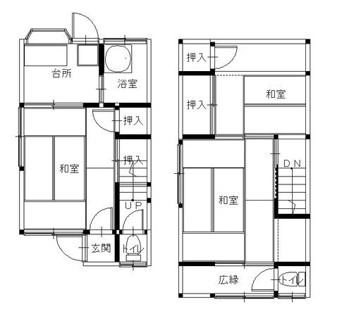 NanametTerraceの物件間取画像